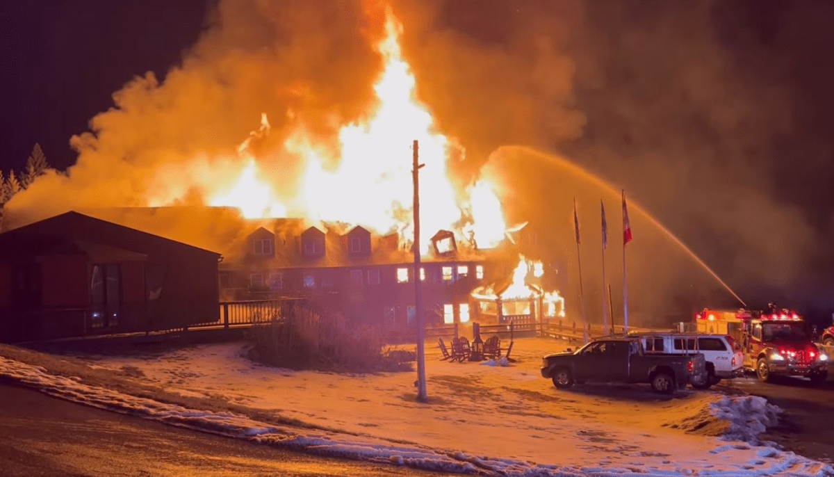 Minnesota’s Historic Lutsen Lodge Engulfed in Flames, Community Vows to Reconstruct