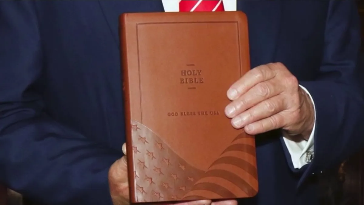 Donald Trump Is Selling Bibles for  Amidst Legal Fees: Sparks Fury From Christians—’Blasphemous Grift’ (Video)