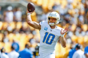 Justin Herbert Exits Chargers Loss Early Due to Ankle Injury