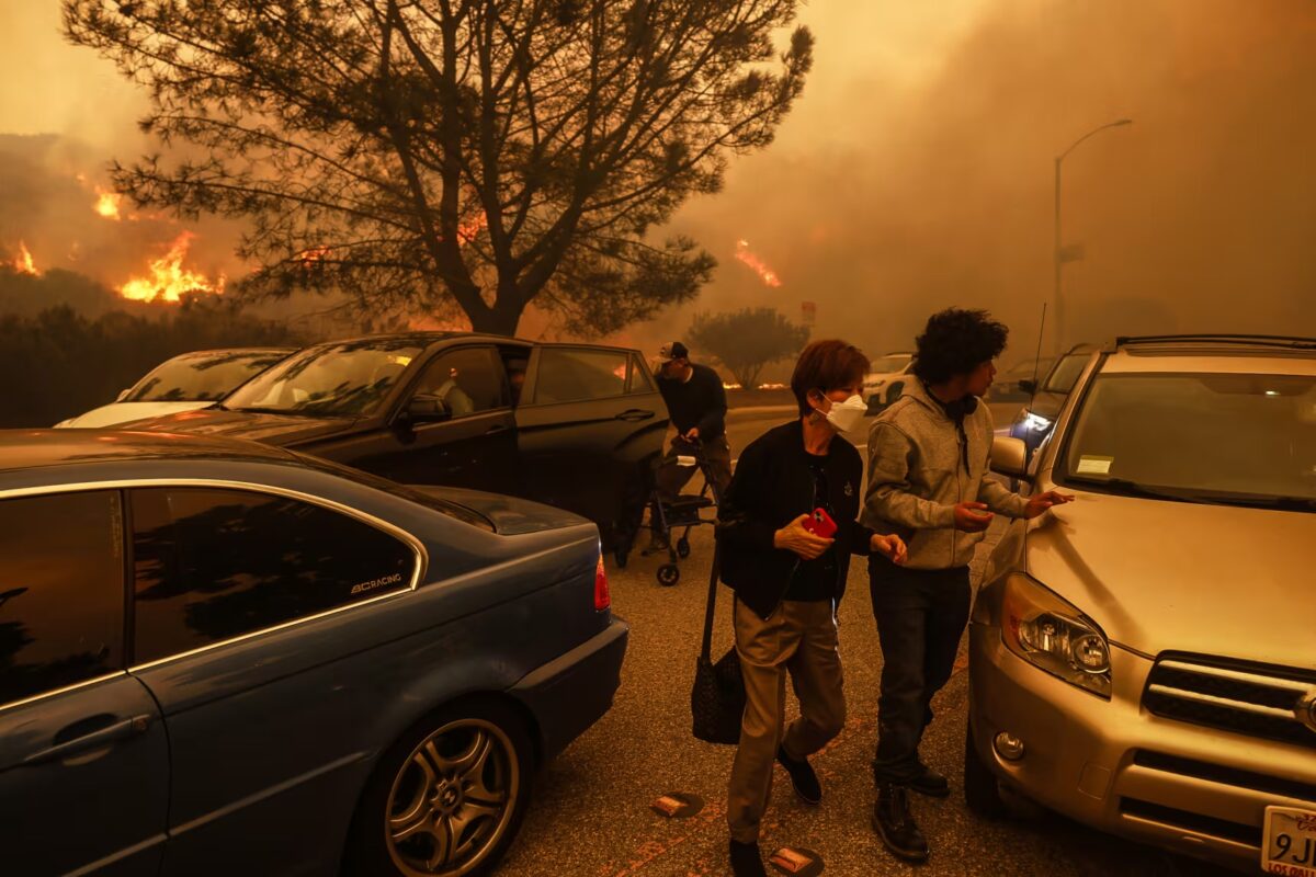 Los Angeles Wildfires Force Mass Evacuations and Claim Five Lives