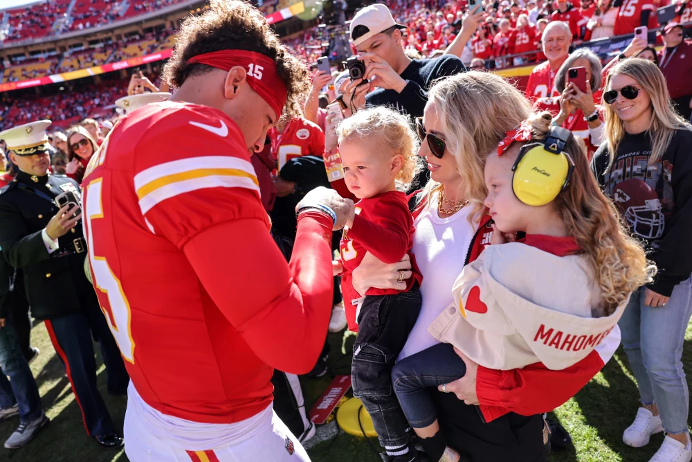 Patrick Mahomes and Brittany Welcome Third Child Golden Raye