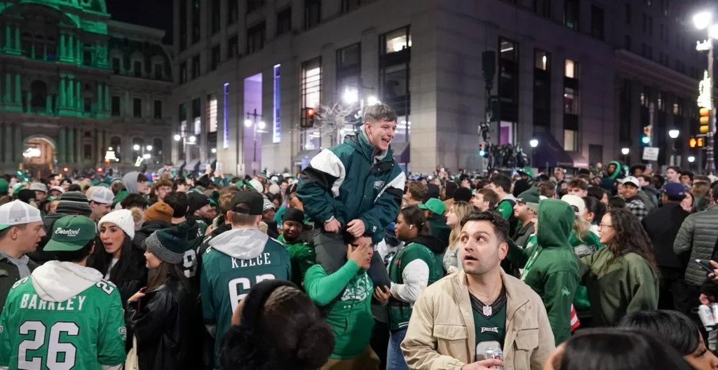 Driver Charged After Crowd Injured During Eagles Victory Celebration