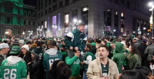 Driver Charged After Crowd Injured During Eagles Victory Celebration