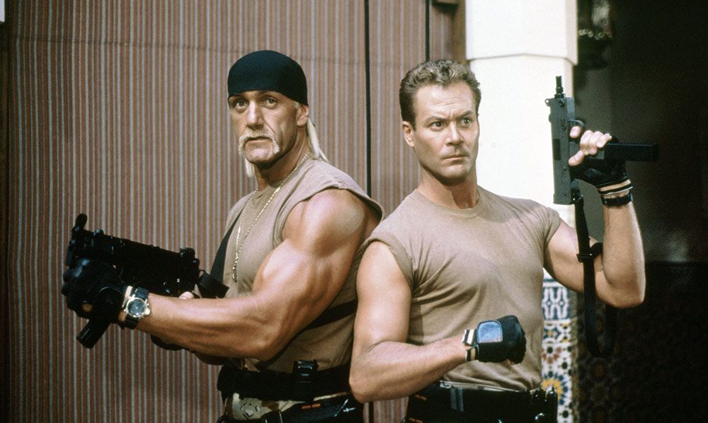 Hulk Hogan and Chris Lemmon
