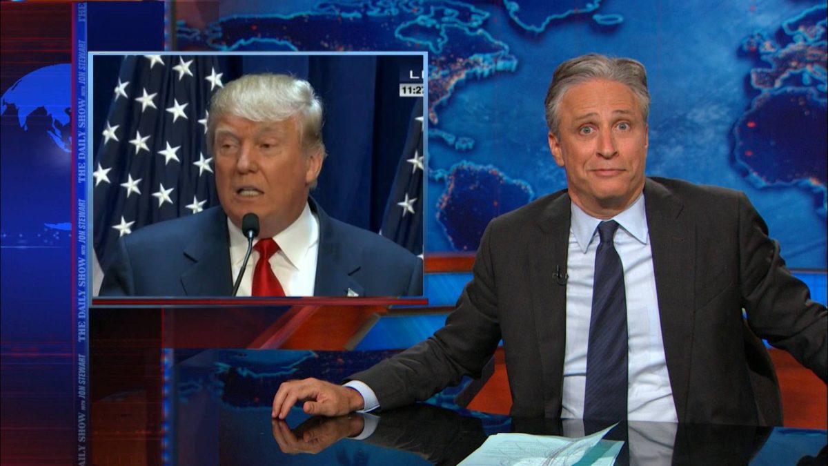 The Daily Show Host, Jon Stewart.