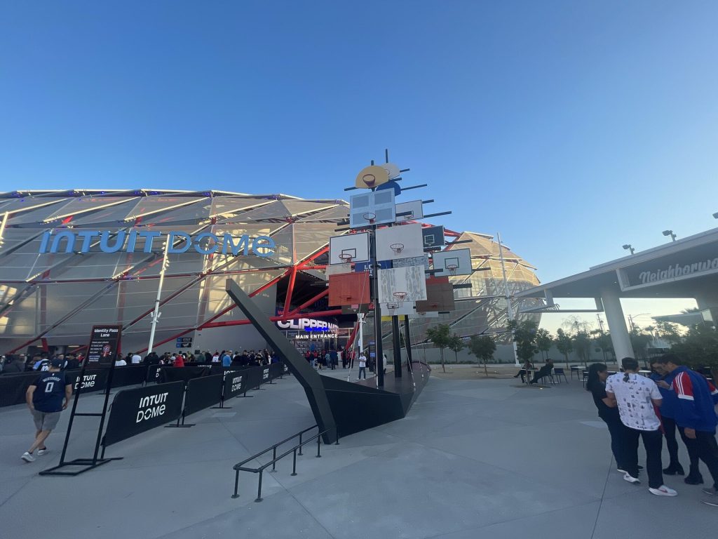 Intuit Dome Main Entrance
