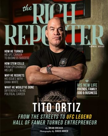 Rich Reporter Past Digital Cover with UFC Hall Of Famer Tito Ortiz
