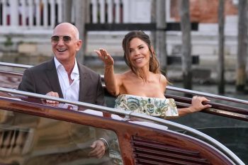 Photos from Venice as Jeff Bezos weds Lauren Sánchez
