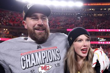 Taylor Swift and Travis Kelce