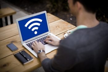Computer, business, wifi, and information