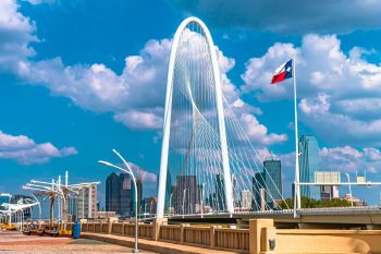 Texas Flag in Dallas